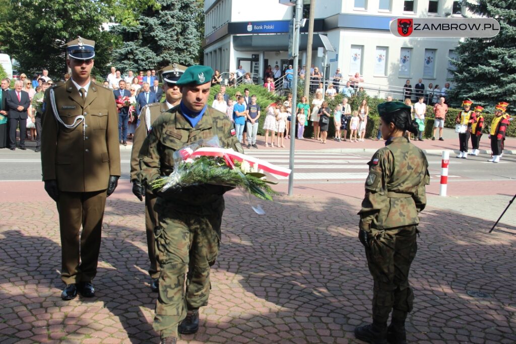 84. rocznica Bitwy o Zambrów 10.09.2023r. fot. J. Włodkowska - Kurpiewska