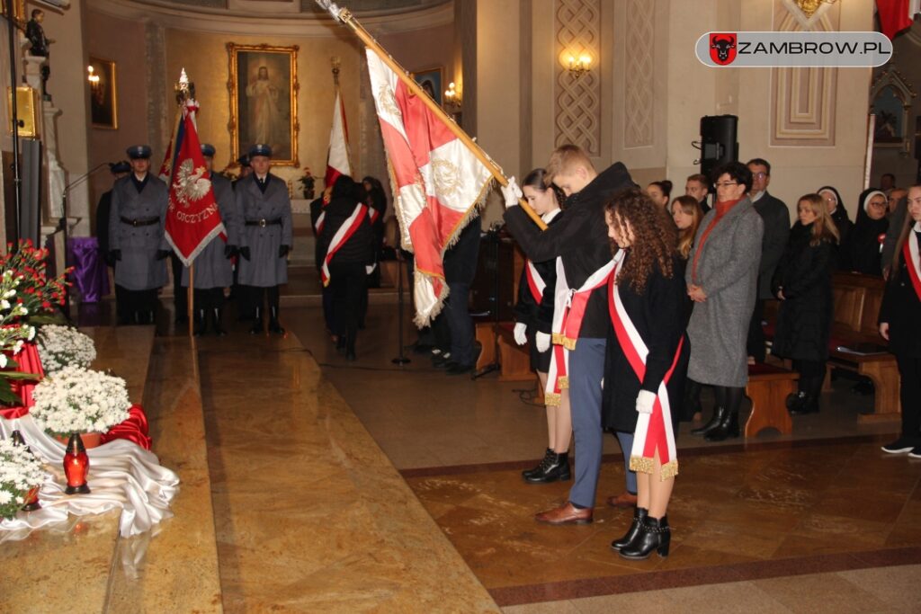 Miejskie obchody Narodowego Święta Niepodległości 11.11.2023r. fot. J. Włodkowska - Kurpiewska