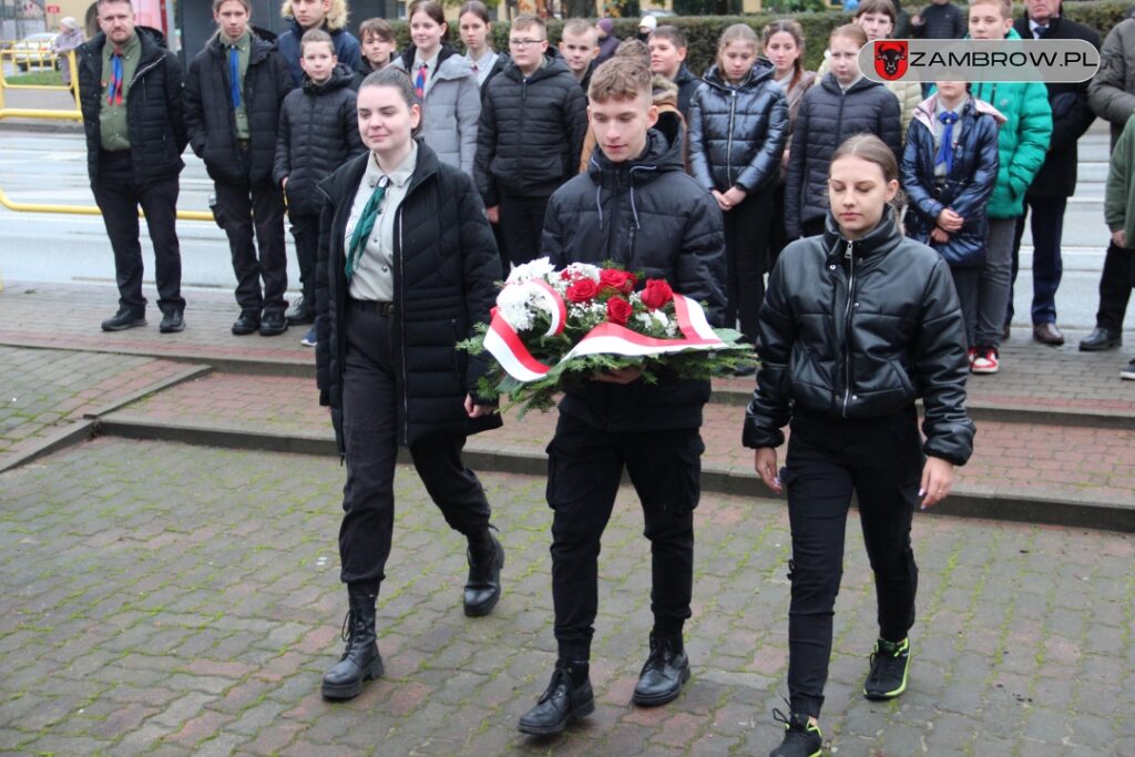 Miejskie obchody Narodowego Święta Niepodległości 11.11.2023r. fot. J. Włodkowska - Kurpiewska