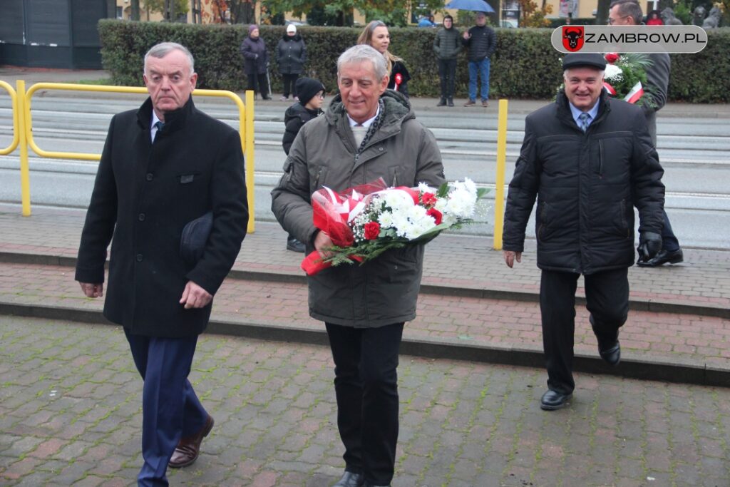 Miejskie obchody Narodowego Święta Niepodległości 11.11.2023r. fot. J. Włodkowska - Kurpiewska