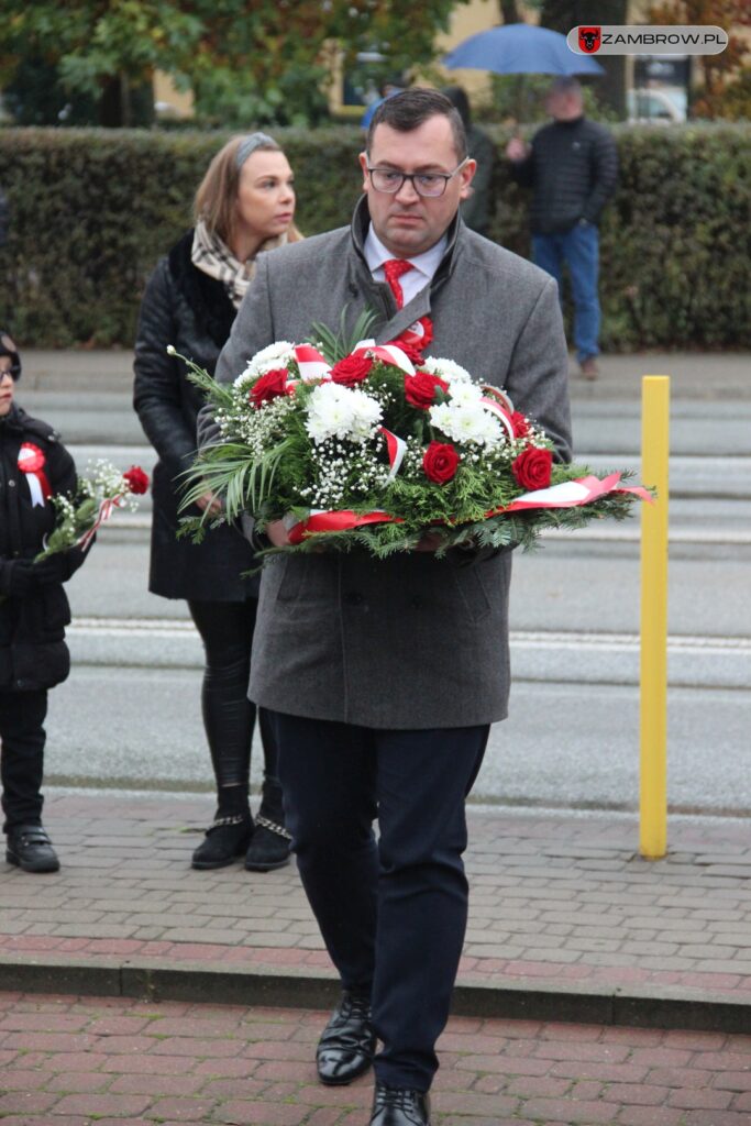 Miejskie obchody Narodowego Święta Niepodległości 11.11.2023r. fot. J. Włodkowska - Kurpiewska