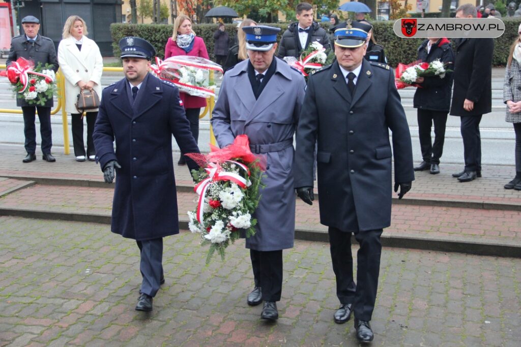 Miejskie obchody Narodowego Święta Niepodległości 11.11.2023r. fot. J. Włodkowska - Kurpiewska