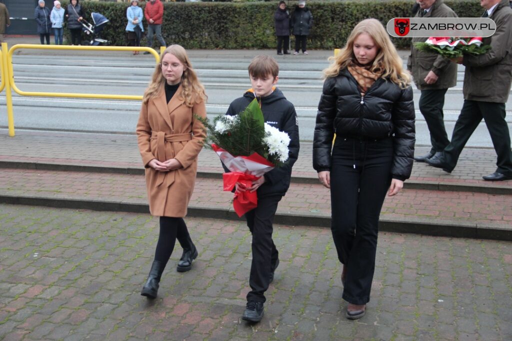 Miejskie obchody Narodowego Święta Niepodległości 11.11.2023r. fot. J. Włodkowska - Kurpiewska