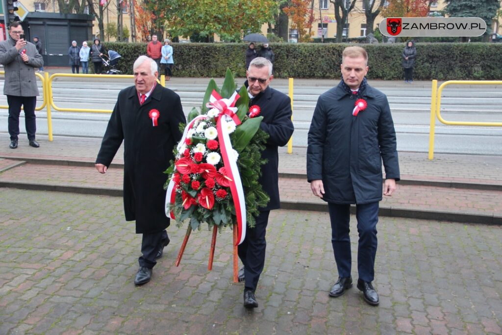 Miejskie obchody Narodowego Święta Niepodległości 11.11.2023r. fot. J. Włodkowska - Kurpiewska