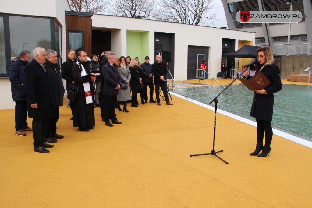 Uroczyste otwarcie zewnętrznego kąpieliska miejskiego 16.12.2023r. fot. J. Włodkowska - Kurpiewska 