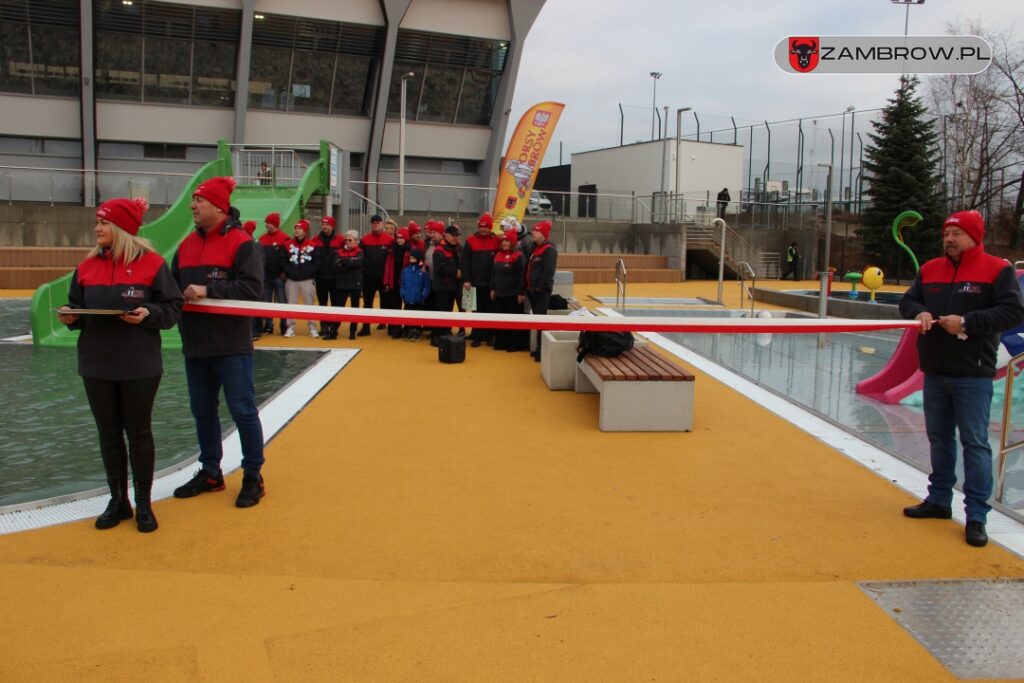 Uroczyste otwarcie zewnętrznego kąpieliska miejskiego 16.12.2023r. fot. J. Włodkowska - Kurpiewska 