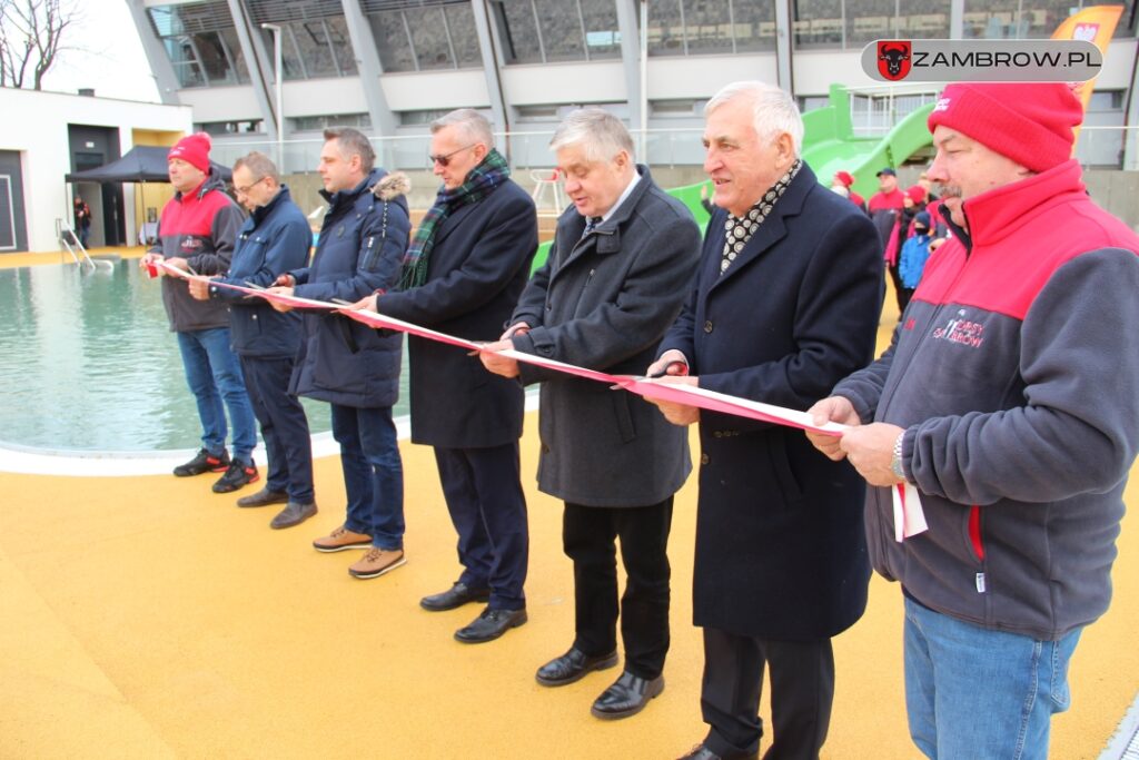 Uroczyste otwarcie zewnętrznego kąpieliska miejskiego 16.12.2023r. fot. J. Włodkowska - Kurpiewska 