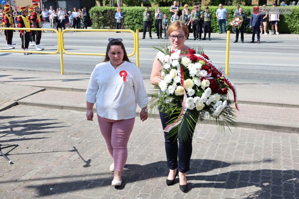 Miejskie obchody 233. rocznicy uchwalenia Konstytucji 3 maja 03.05.2024r. fot. J. Włodkowska - Kurpiewska