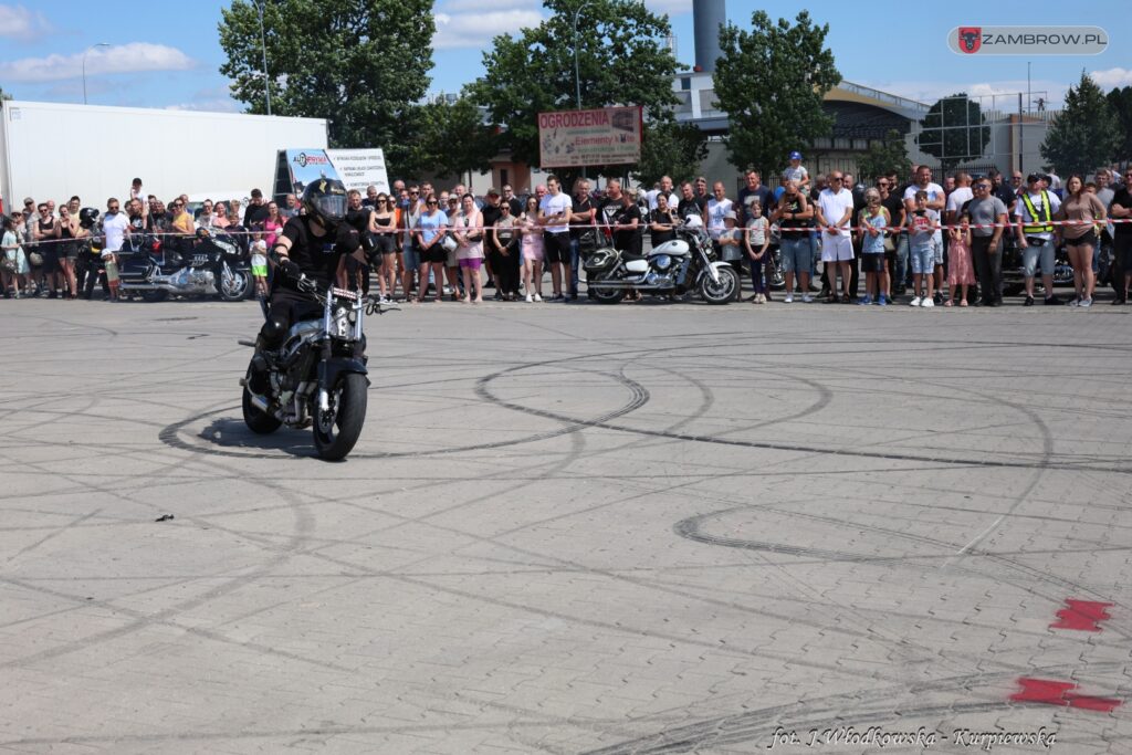 XVII Ogólnopolski Zlot Motocyklowy w Zambrowie 13.07.2024r.  fot. J. Włodkowska - Kurpiewska 