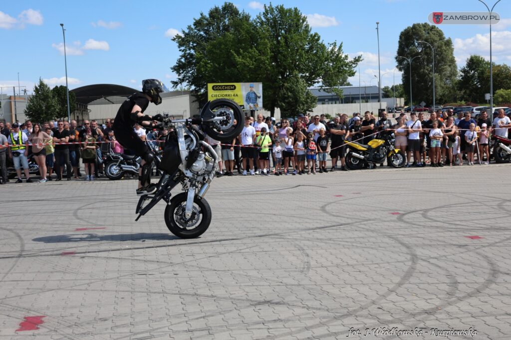 XVII Ogólnopolski Zlot Motocyklowy w Zambrowie 13.07.2024r.  fot. J. Włodkowska - Kurpiewska 