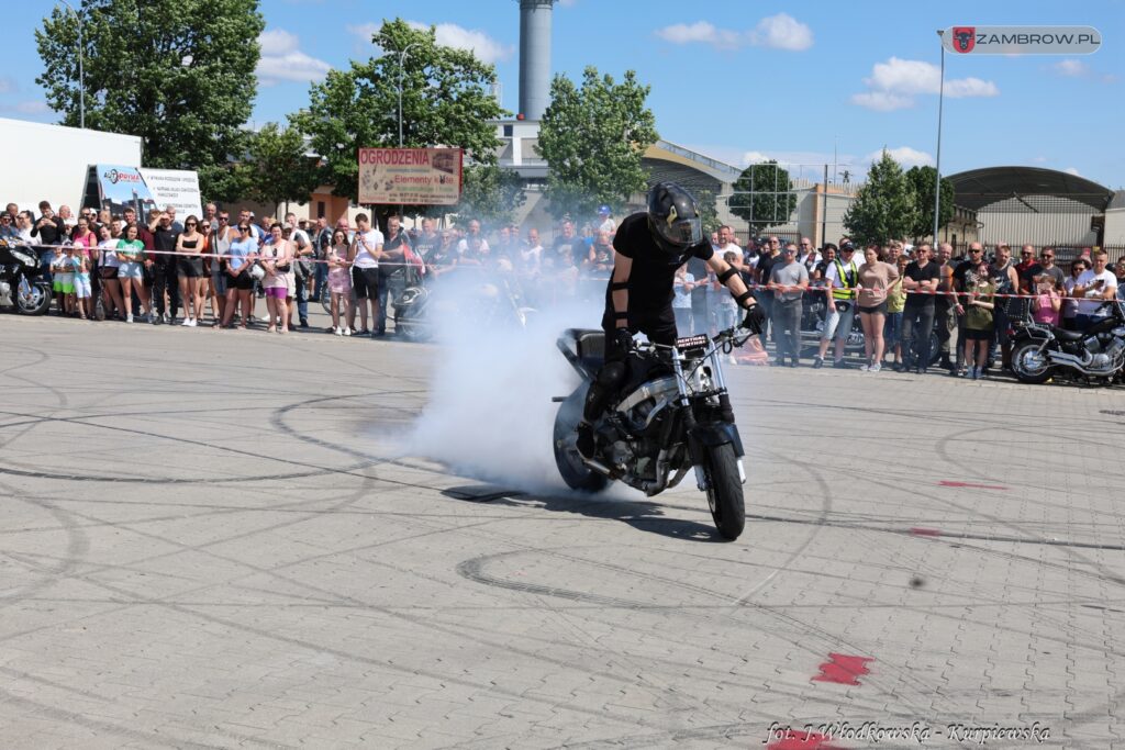 XVII Ogólnopolski Zlot Motocyklowy w Zambrowie 13.07.2024r.  fot. J. Włodkowska - Kurpiewska 