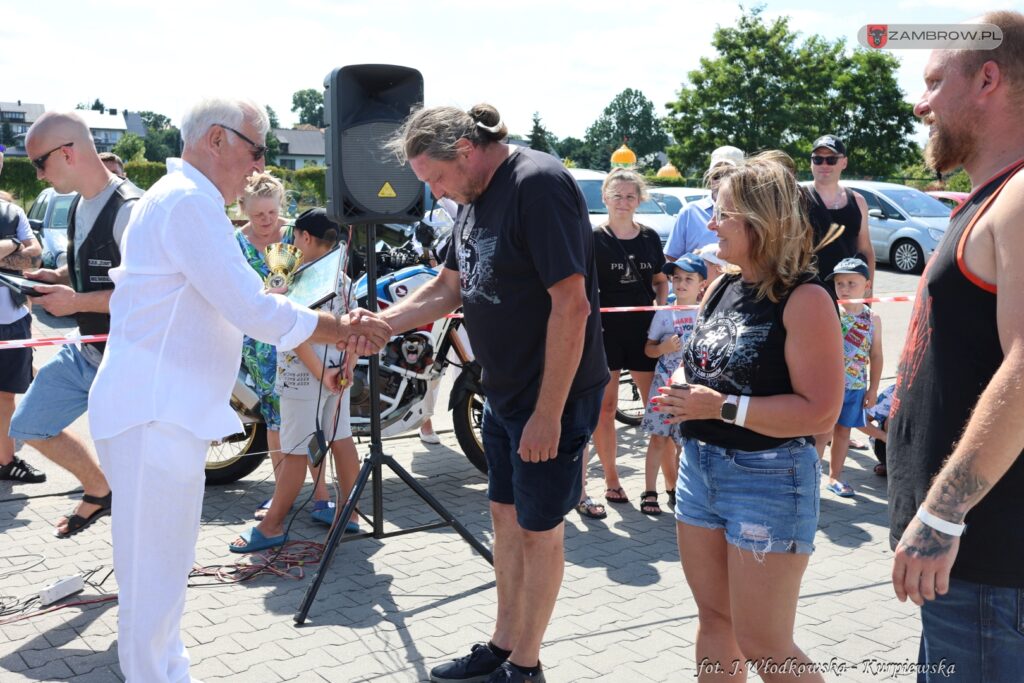 XVII Ogólnopolski Zlot Motocyklowy w Zambrowie 13.07.2024r.  fot. J. Włodkowska - Kurpiewska 