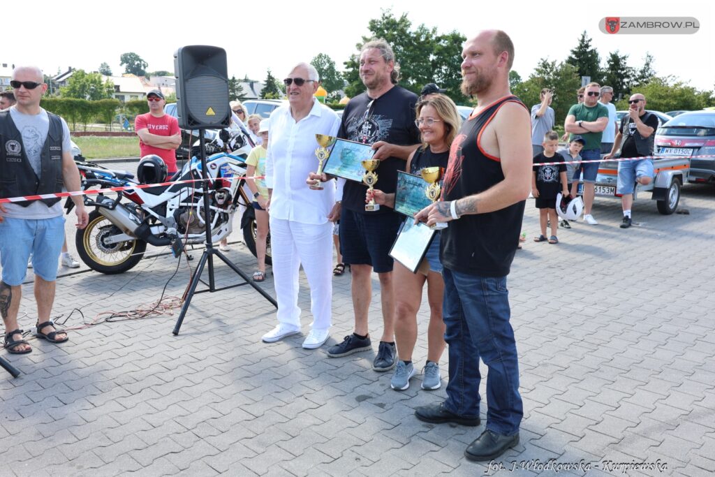 XVII Ogólnopolski Zlot Motocyklowy w Zambrowie 13.07.2024r.  fot. J. Włodkowska - Kurpiewska 