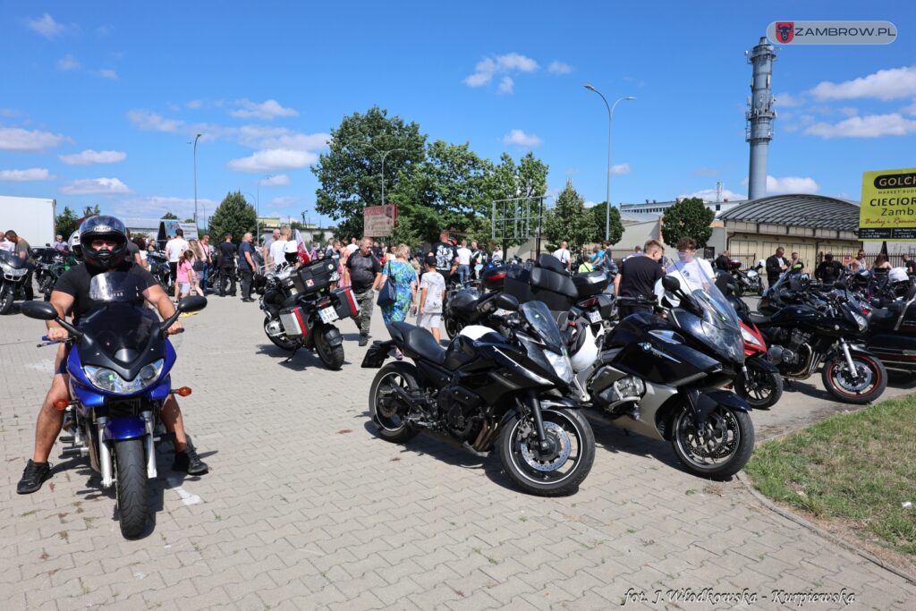 XVII Ogólnopolski Zlot Motocyklowy w Zambrowie 13.07.2024r.  fot. J. Włodkowska - Kurpiewska 