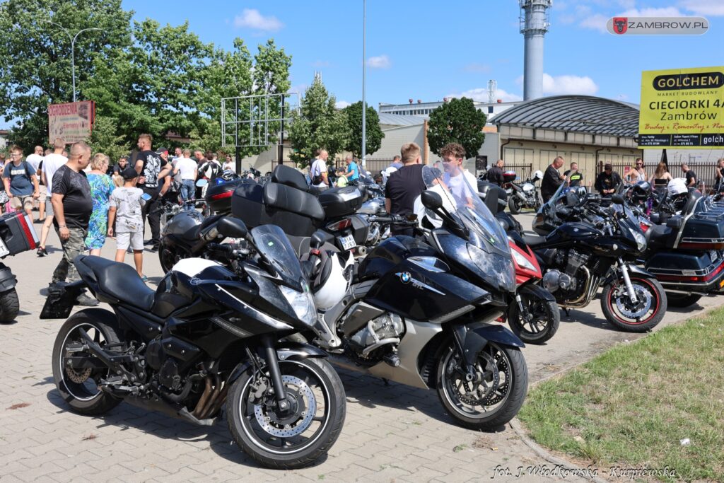 XVII Ogólnopolski Zlot Motocyklowy w Zambrowie 13.07.2024r.  fot. J. Włodkowska - Kurpiewska 