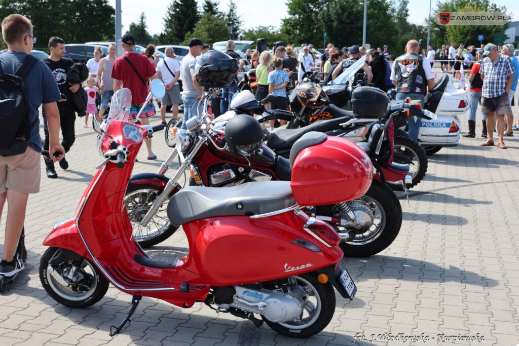 XVII Ogólnopolski Zlot Motocyklowy w Zambrowie 13.07.2024r.  fot. J. Włodkowska - Kurpiewska 