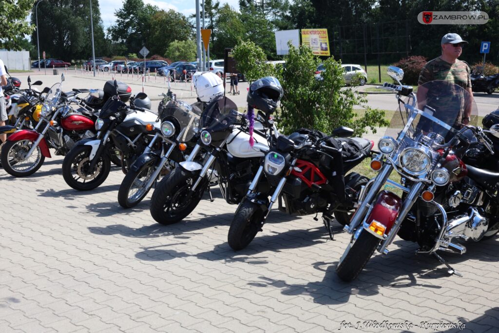 XVII Ogólnopolski Zlot Motocyklowy w Zambrowie 13.07.2024r.  fot. J. Włodkowska - Kurpiewska 