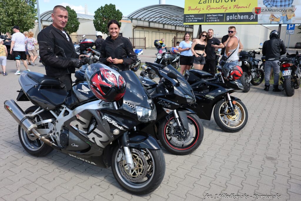 XVII Ogólnopolski Zlot Motocyklowy w Zambrowie 13.07.2024r.  fot. J. Włodkowska - Kurpiewska 