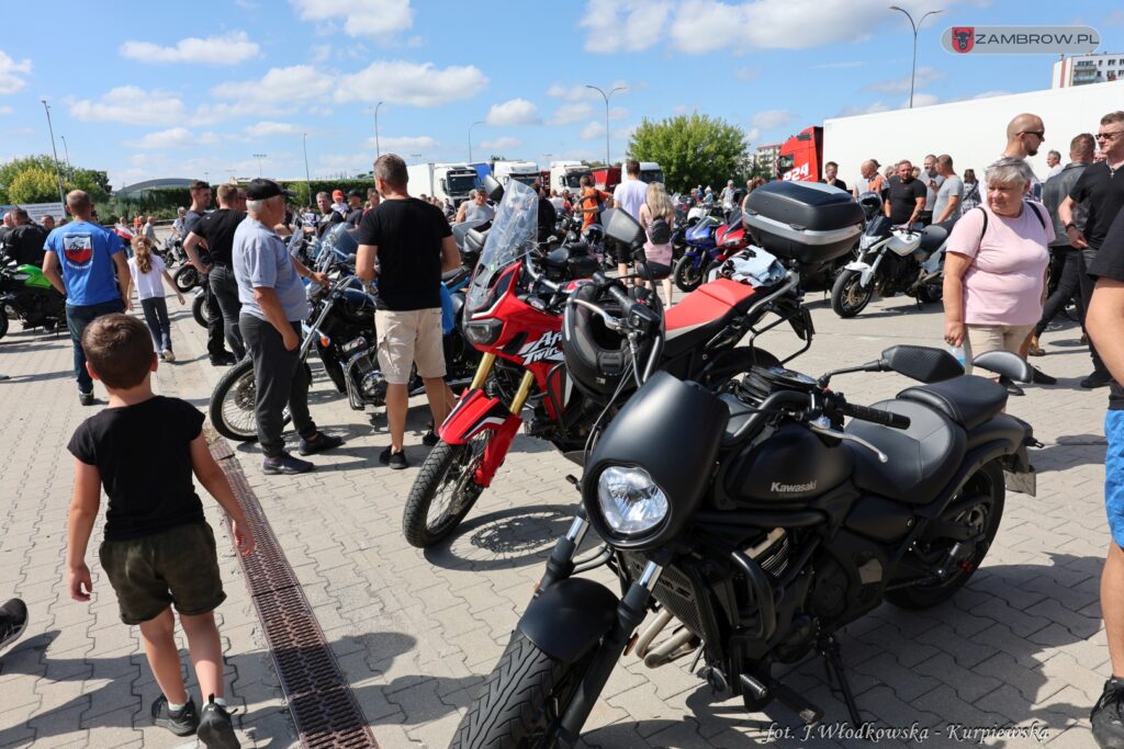 XVII Ogólnopolski Zlot Motocyklowy w Zambrowie 13.07.2024r.  fot. J. Włodkowska - Kurpiewska 