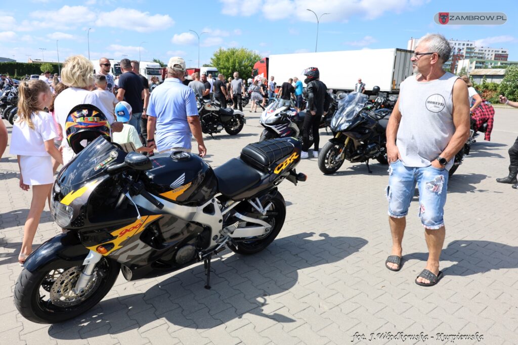 XVII Ogólnopolski Zlot Motocyklowy w Zambrowie 13.07.2024r.  fot. J. Włodkowska - Kurpiewska 