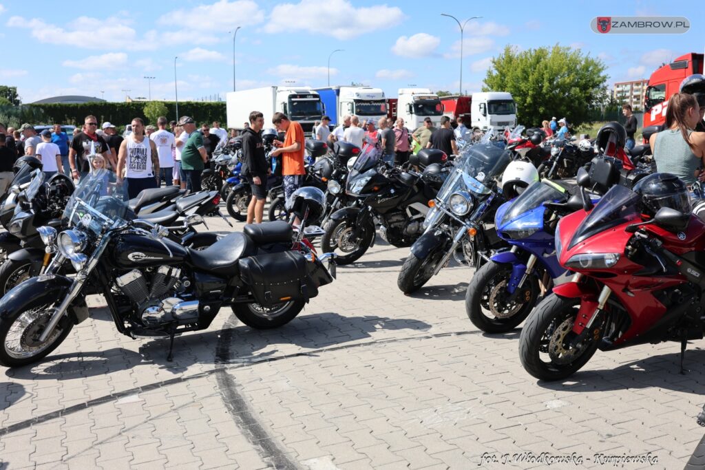 XVII Ogólnopolski Zlot Motocyklowy w Zambrowie 13.07.2024r.  fot. J. Włodkowska - Kurpiewska 