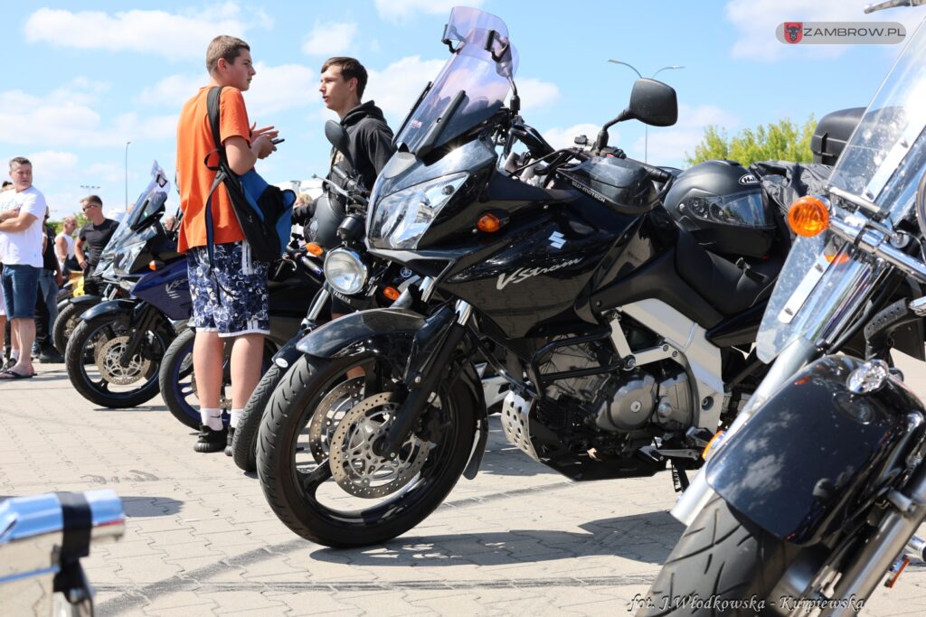 XVII Ogólnopolski Zlot Motocyklowy w Zambrowie 13.07.2024r.  fot. J. Włodkowska - Kurpiewska 