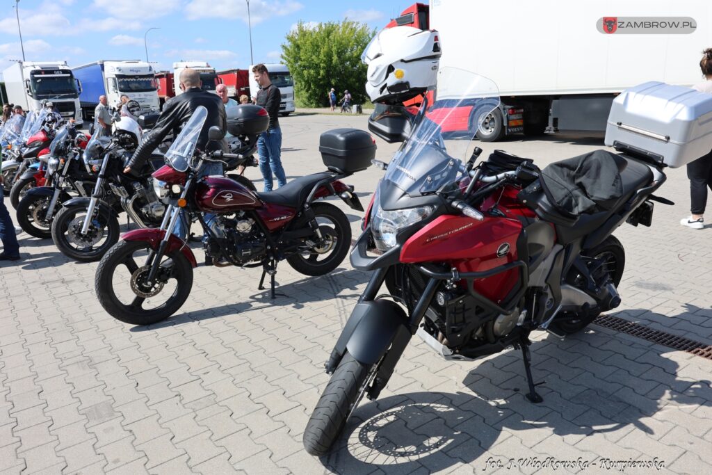 XVII Ogólnopolski Zlot Motocyklowy w Zambrowie 13.07.2024r.  fot. J. Włodkowska - Kurpiewska 