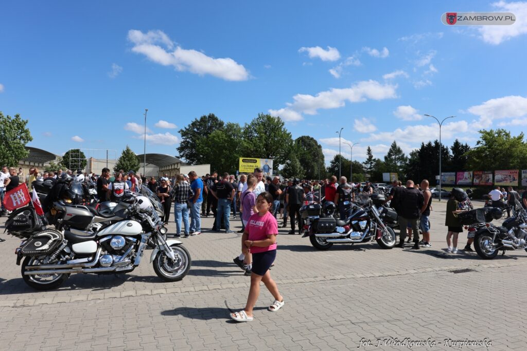 XVII Ogólnopolski Zlot Motocyklowy w Zambrowie 13.07.2024r.  fot. J. Włodkowska - Kurpiewska 