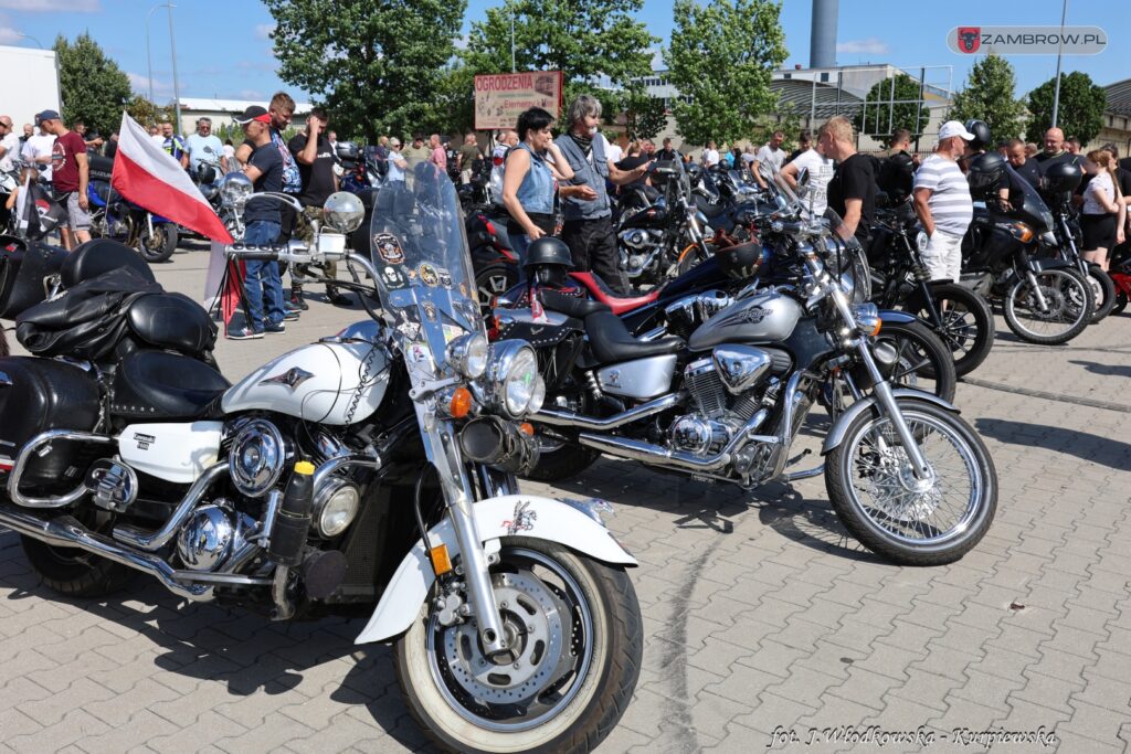 XVII Ogólnopolski Zlot Motocyklowy w Zambrowie 13.07.2024r.  fot. J. Włodkowska - Kurpiewska 