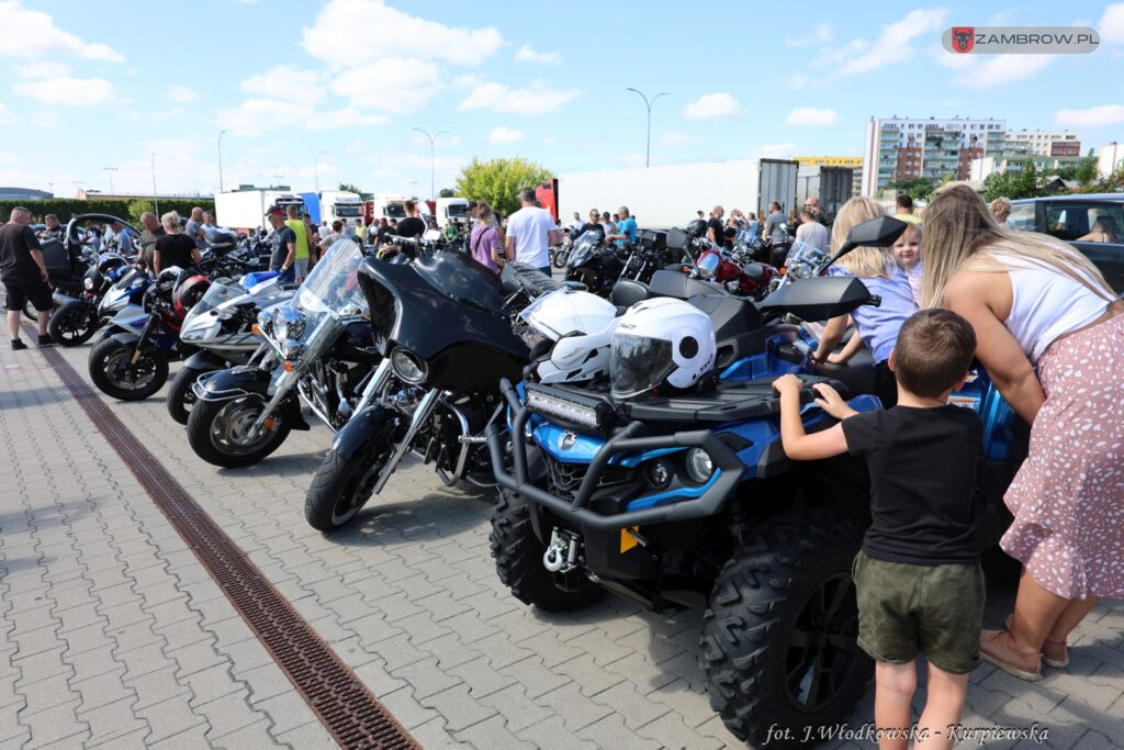 XVII Ogólnopolski Zlot Motocyklowy w Zambrowie 13.07.2024r.  fot. J. Włodkowska - Kurpiewska 