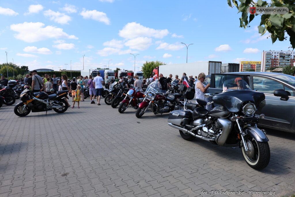 XVII Ogólnopolski Zlot Motocyklowy w Zambrowie 13.07.2024r.  fot. J. Włodkowska - Kurpiewska 