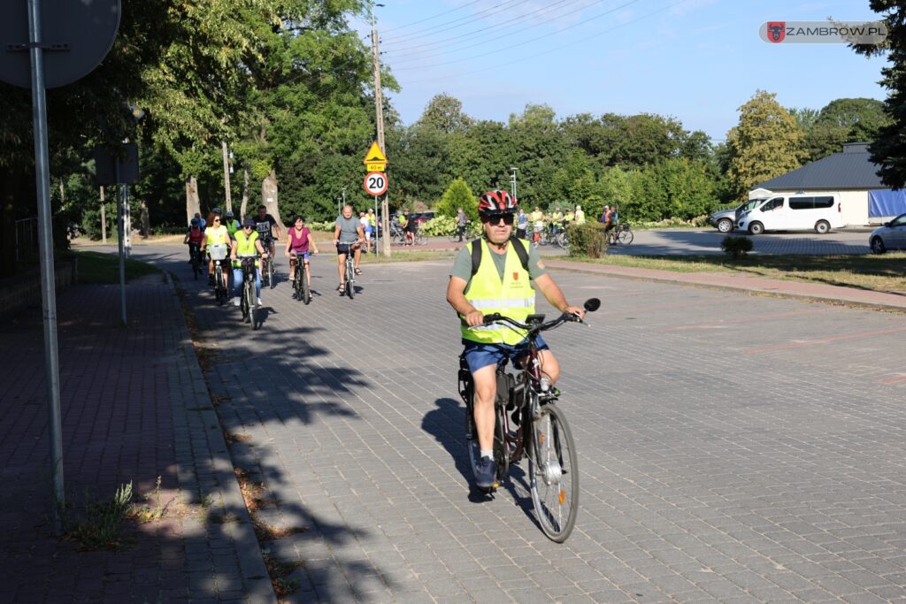 Rowerzyści w tegorocznej pielgrzymce do Hodyszewa 11.08.2024r. fot. M. Maciejewski