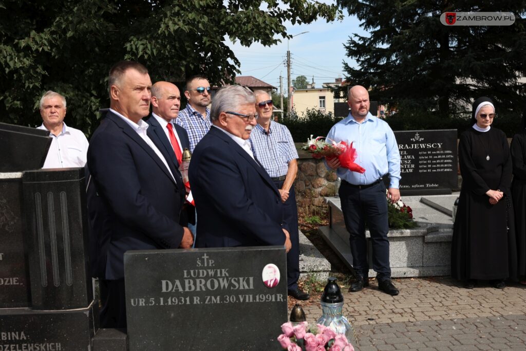 Uczcili pamięć żołnierzy poległych podczas wybuchu II wojny światowej 01.09.2024r. fot. Justyna Włodkowska - Kurpiewska