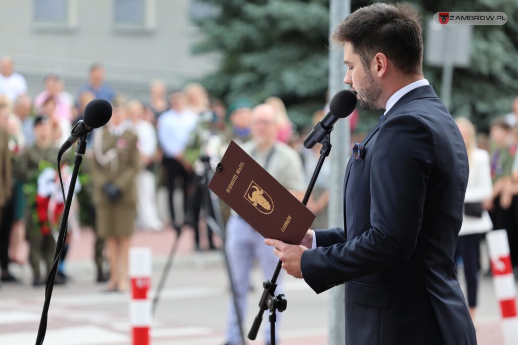 85. rocznica Bitwy o Zambrów 15.08.2024r. fot. J. Włodkowska - Kurpiewska