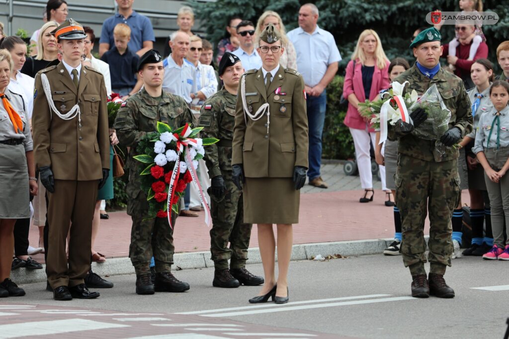 85. rocznica Bitwy o Zambrów 15.08.2024r. fot. J. Włodkowska - Kurpiewska