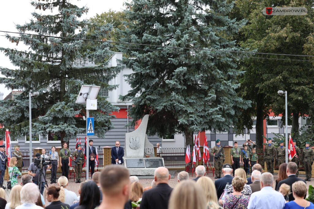 85. rocznica Bitwy o Zambrów 15.08.2024r. fot. J. Włodkowska - Kurpiewska