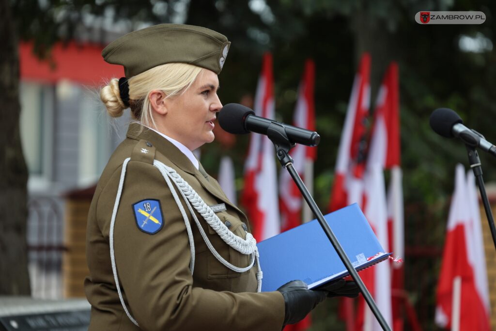 85. rocznica Bitwy o Zambrów 15.08.2024r. fot. J. Włodkowska - Kurpiewska