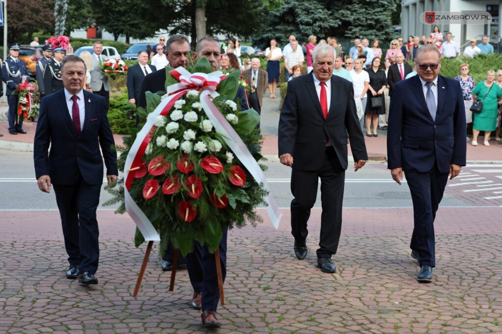 85. rocznica Bitwy o Zambrów 15.08.2024r. fot. J. Włodkowska - Kurpiewska