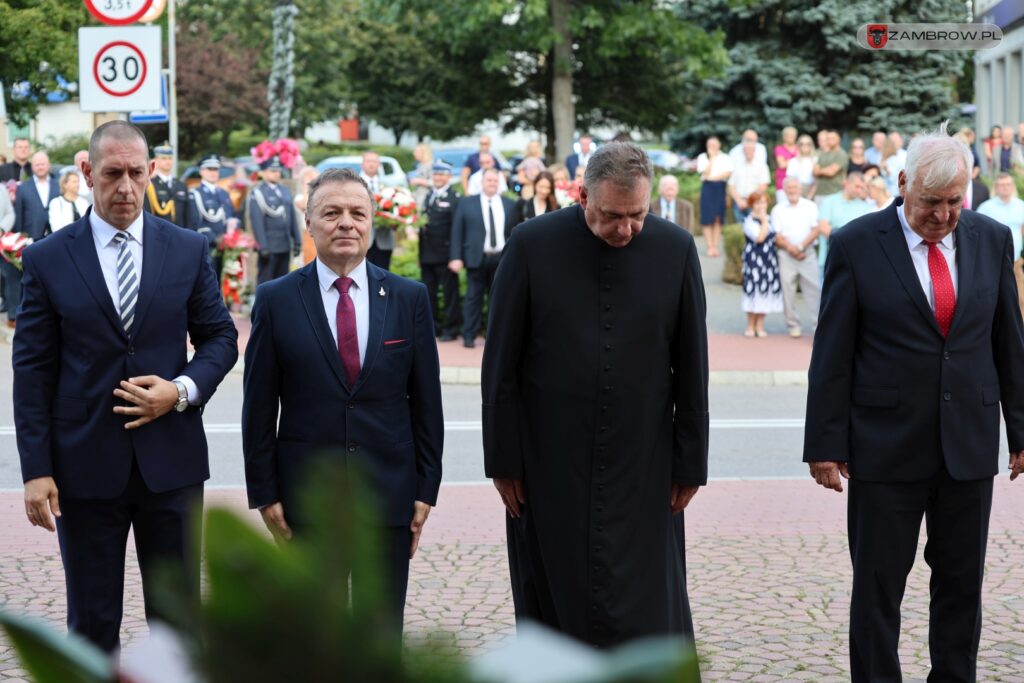 85. rocznica Bitwy o Zambrów 15.08.2024r. fot. J. Włodkowska - Kurpiewska