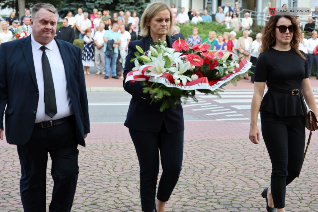 85. rocznica Bitwy o Zambrów 15.08.2024r. fot. J. Włodkowska - Kurpiewska