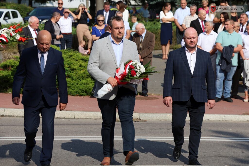 85. rocznica Bitwy o Zambrów 15.08.2024r. fot. J. Włodkowska - Kurpiewska