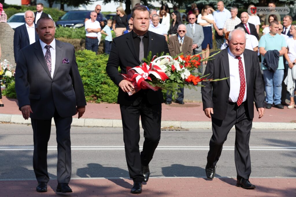 85. rocznica Bitwy o Zambrów 15.08.2024r. fot. J. Włodkowska - Kurpiewska