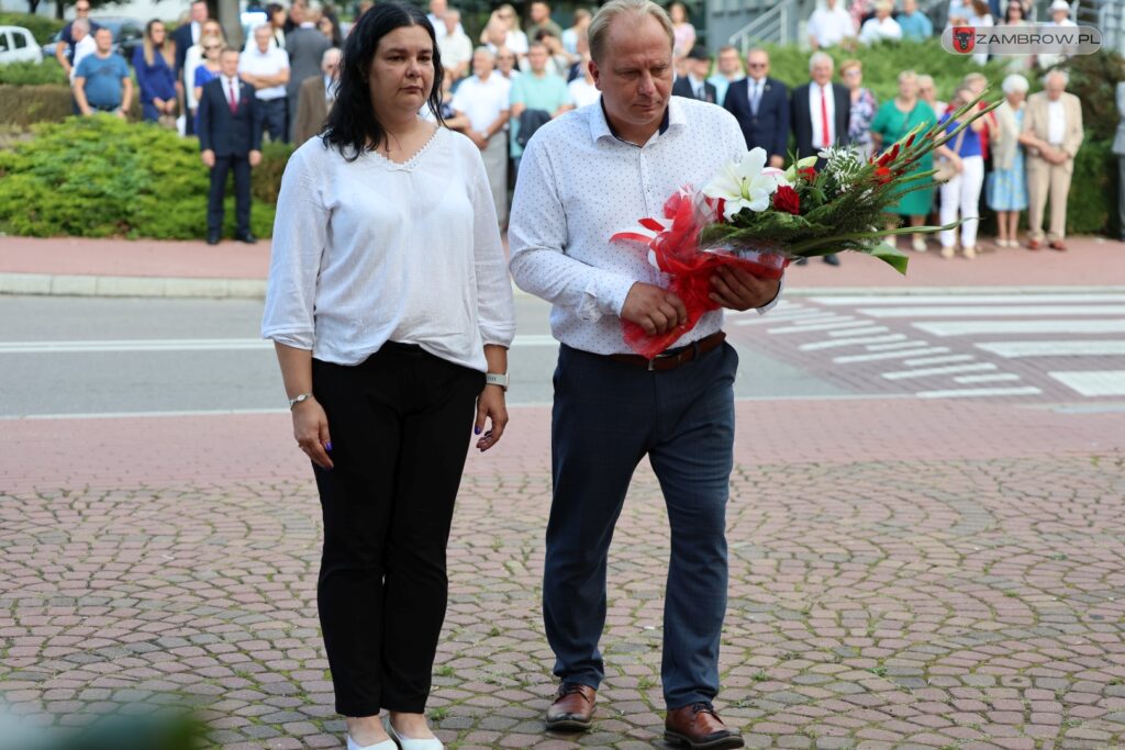 85. rocznica Bitwy o Zambrów 15.08.2024r. fot. J. Włodkowska - Kurpiewska