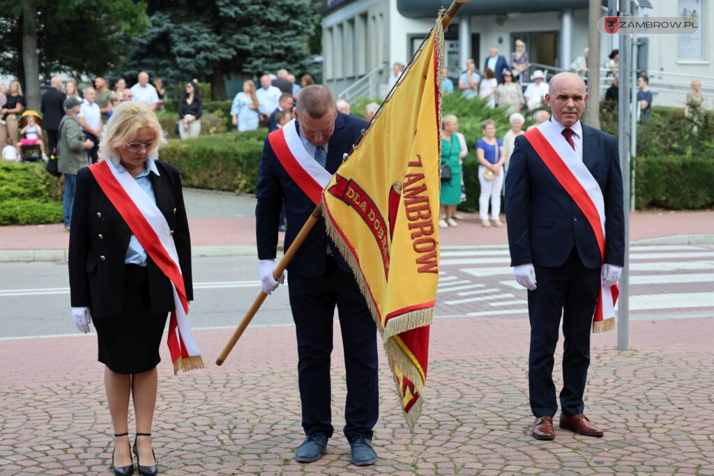 85. rocznica Bitwy o Zambrów 15.08.2024r. fot. J. Włodkowska - Kurpiewska