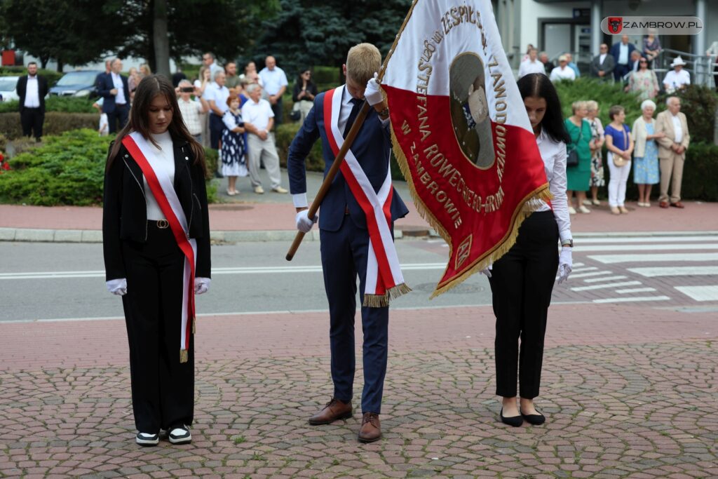 85. rocznica Bitwy o Zambrów 15.08.2024r. fot. J. Włodkowska - Kurpiewska