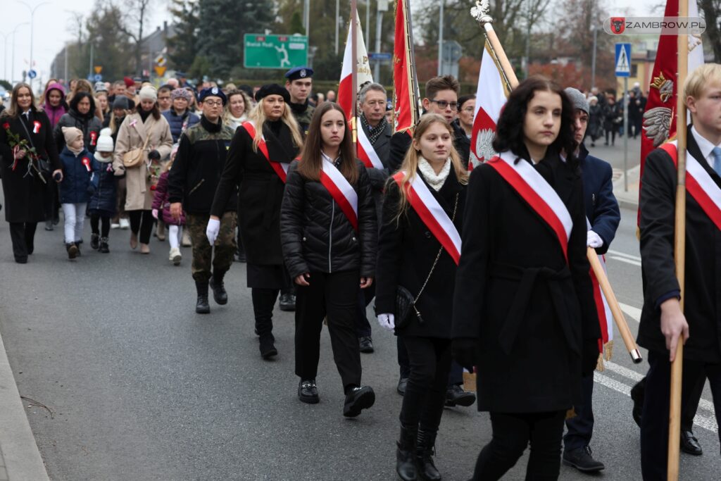 106. rocznica Odzyskania Niepodległości 11.11.2024r. fot. J. Włodkowska - Kurpiewska