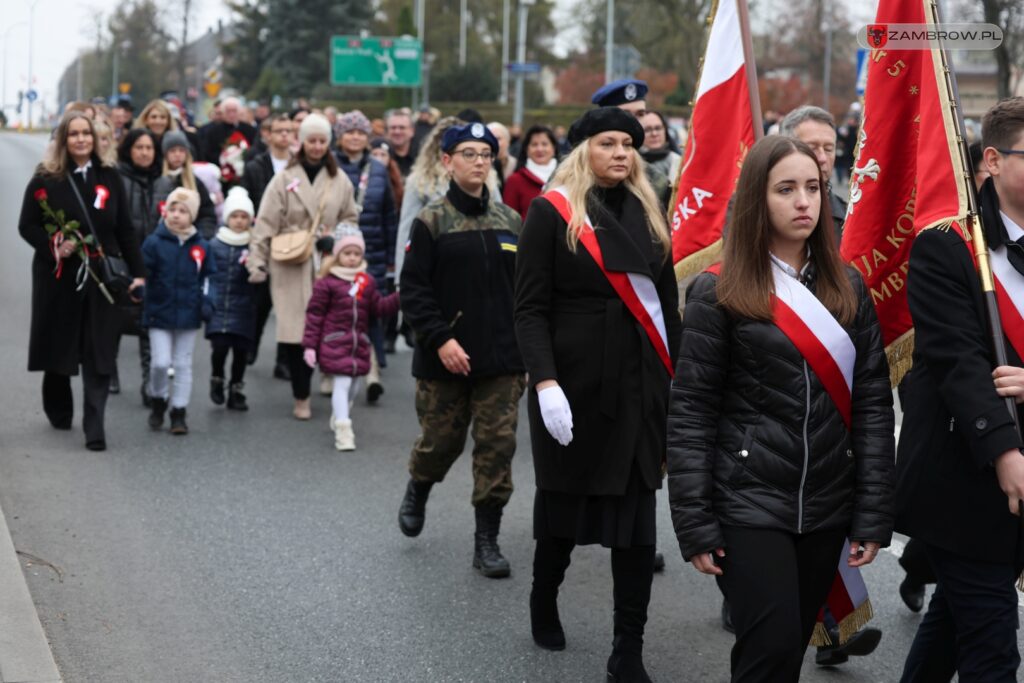 106. rocznica Odzyskania Niepodległości 11.11.2024r. fot. J. Włodkowska - Kurpiewska