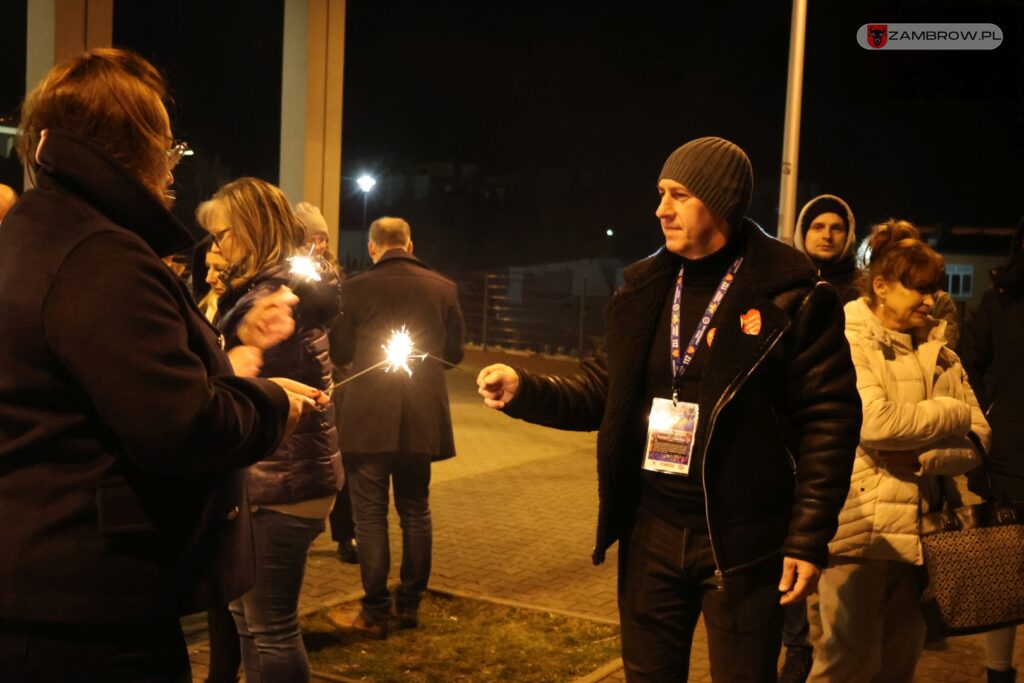 33. finał WOŚP. Zambrów pokazał wielkie serca 26.01.2025r. fot. J. Kurpiewska