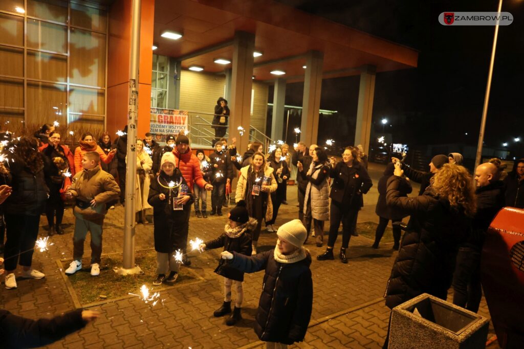 33. finał WOŚP. Zambrów pokazał wielkie serca 26.01.2025r. fot. J. Kurpiewska