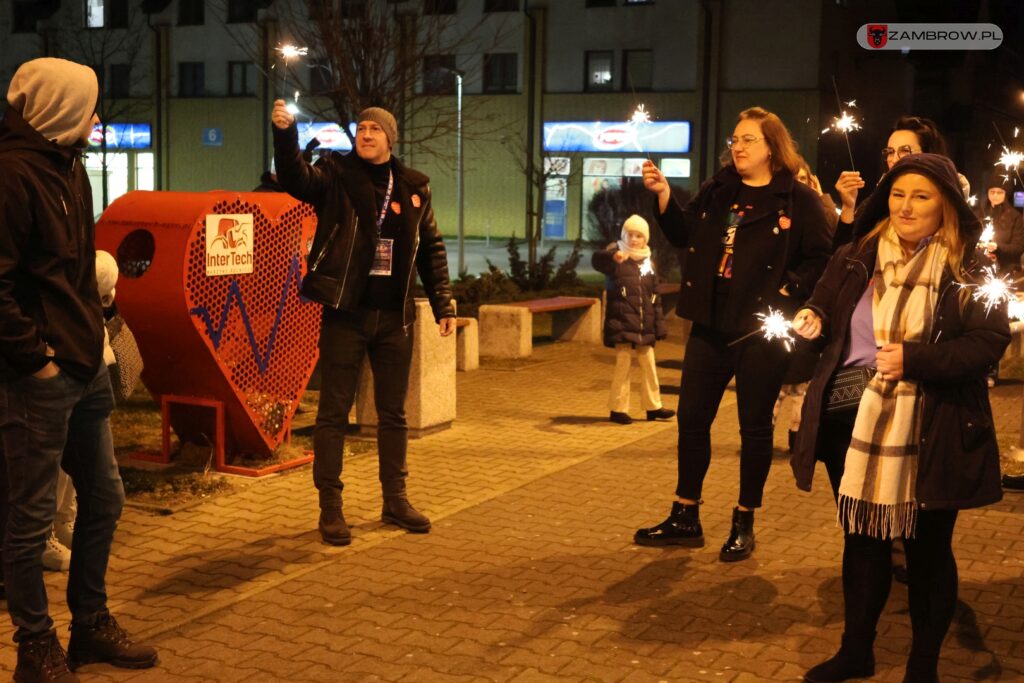 33. finał WOŚP. Zambrów pokazał wielkie serca 26.01.2025r. fot. J. Kurpiewska